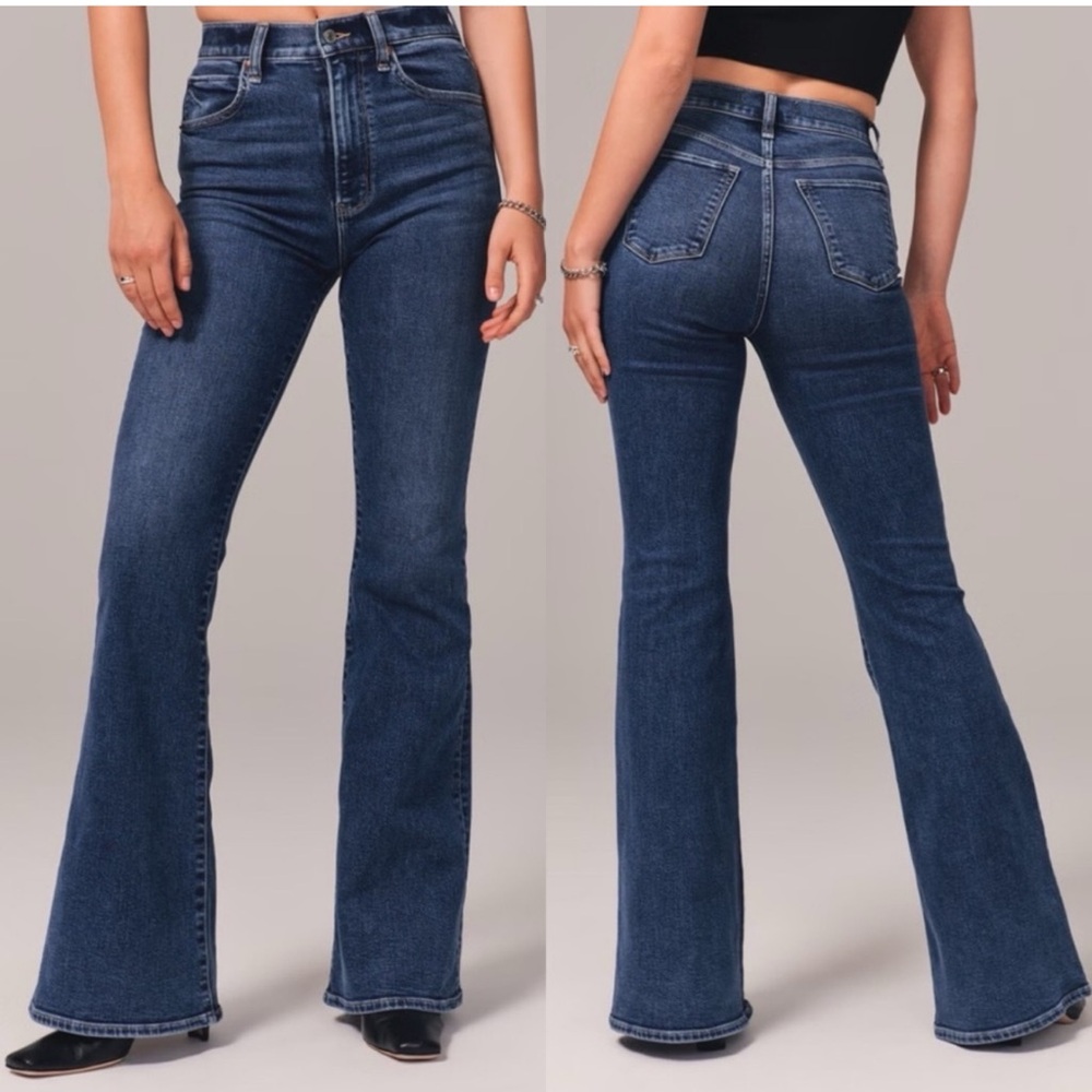 Abercrombie and Fitch The Flare Ultra High Rise- Curve Love
